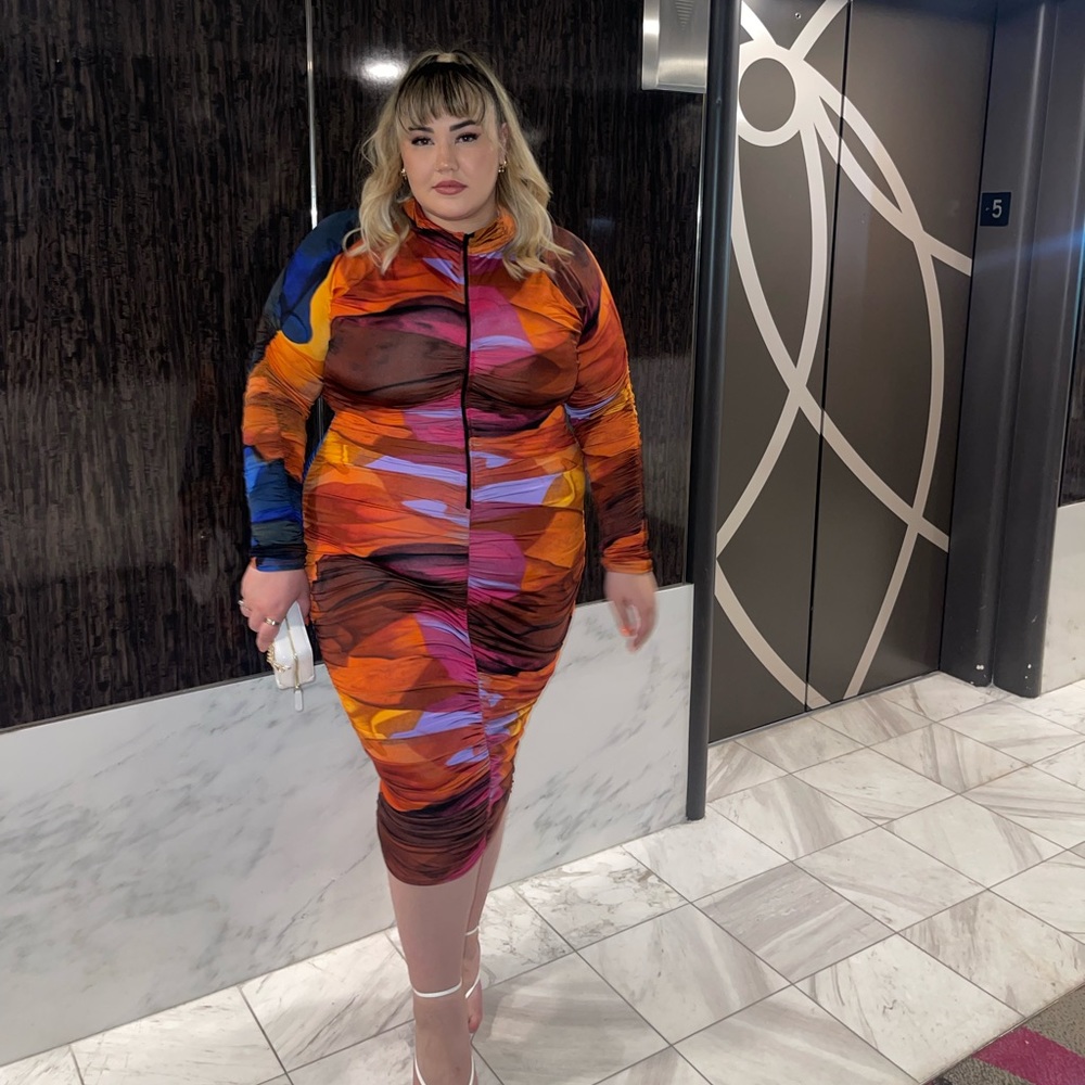 Plus Size Fashion Nova Dress